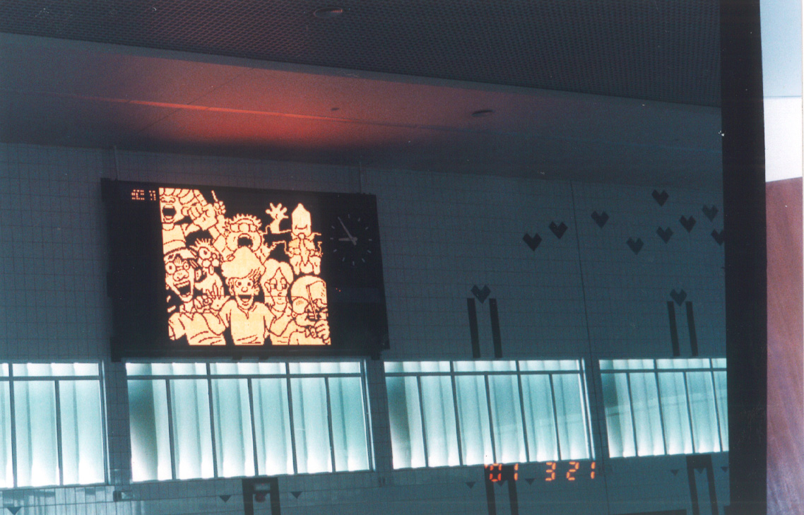 Technical Studies Institute Swimming Pool Score Board